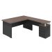 Mesa em L 1.8 Brasil  Freijo Preto