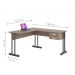 Mesa em L com 2 Gavetas Rael Afarra
