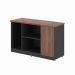 Mesa em L com Balcao Roxeon Noce Preto