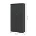 Multiuso 2 Portas Jade Preto Onix