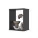 Nicho de 1 Compartimento Hungria Preto Onix