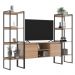 Rack 2 Portas com Estante Clean Montana