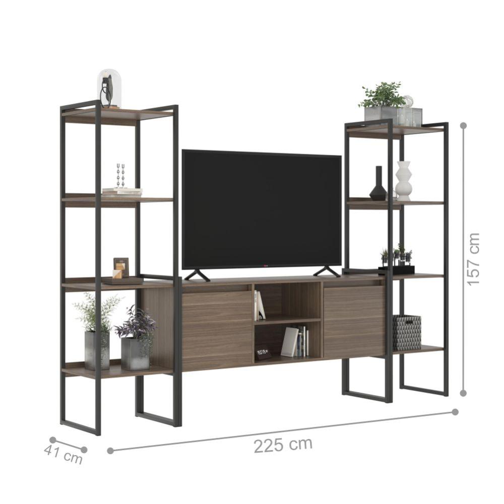 Rack Com Estante Industrial Cubic - Affara