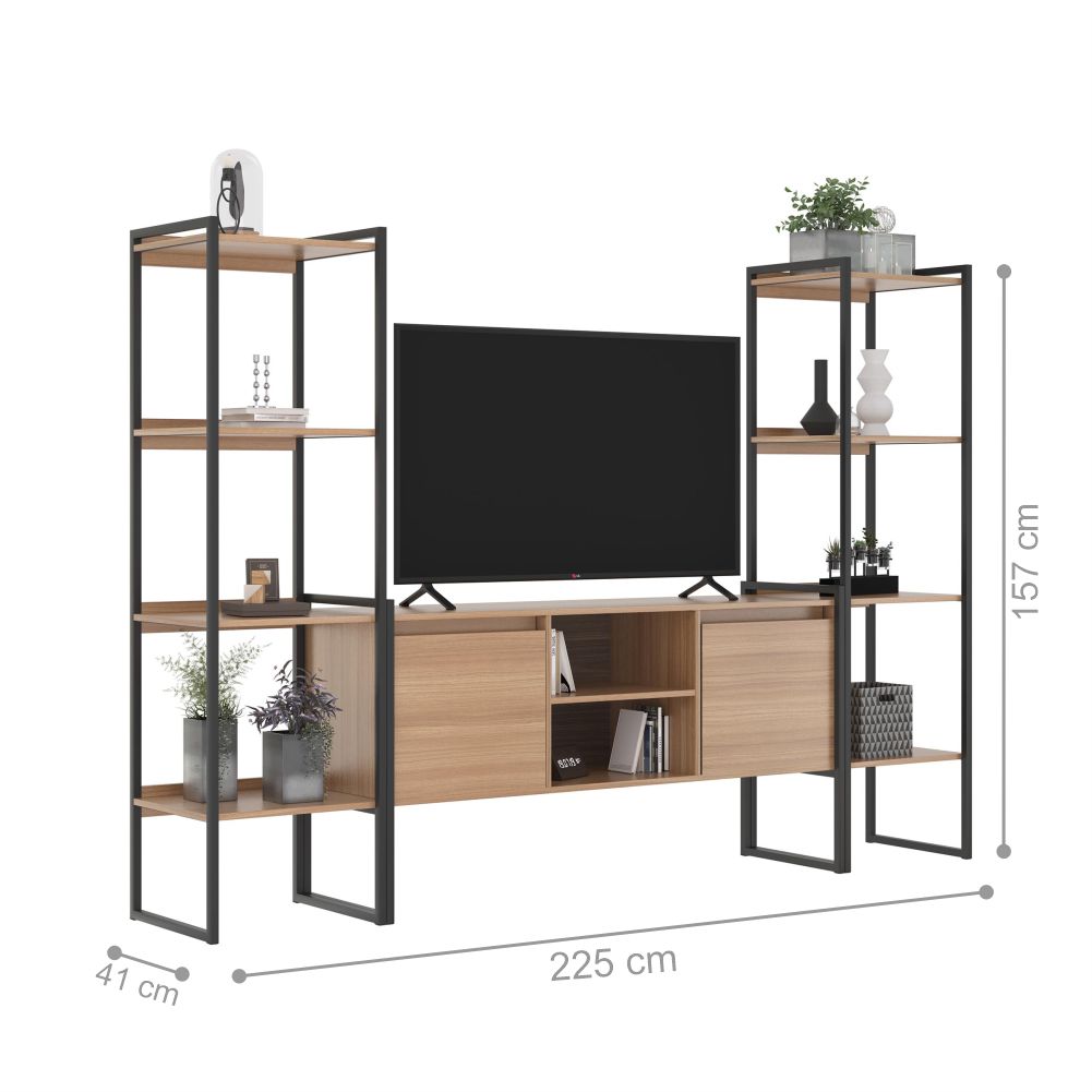 Rack com Estante Industrial Cubic Montana
