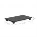 Suporte para CPU Baixo Madrid Preto