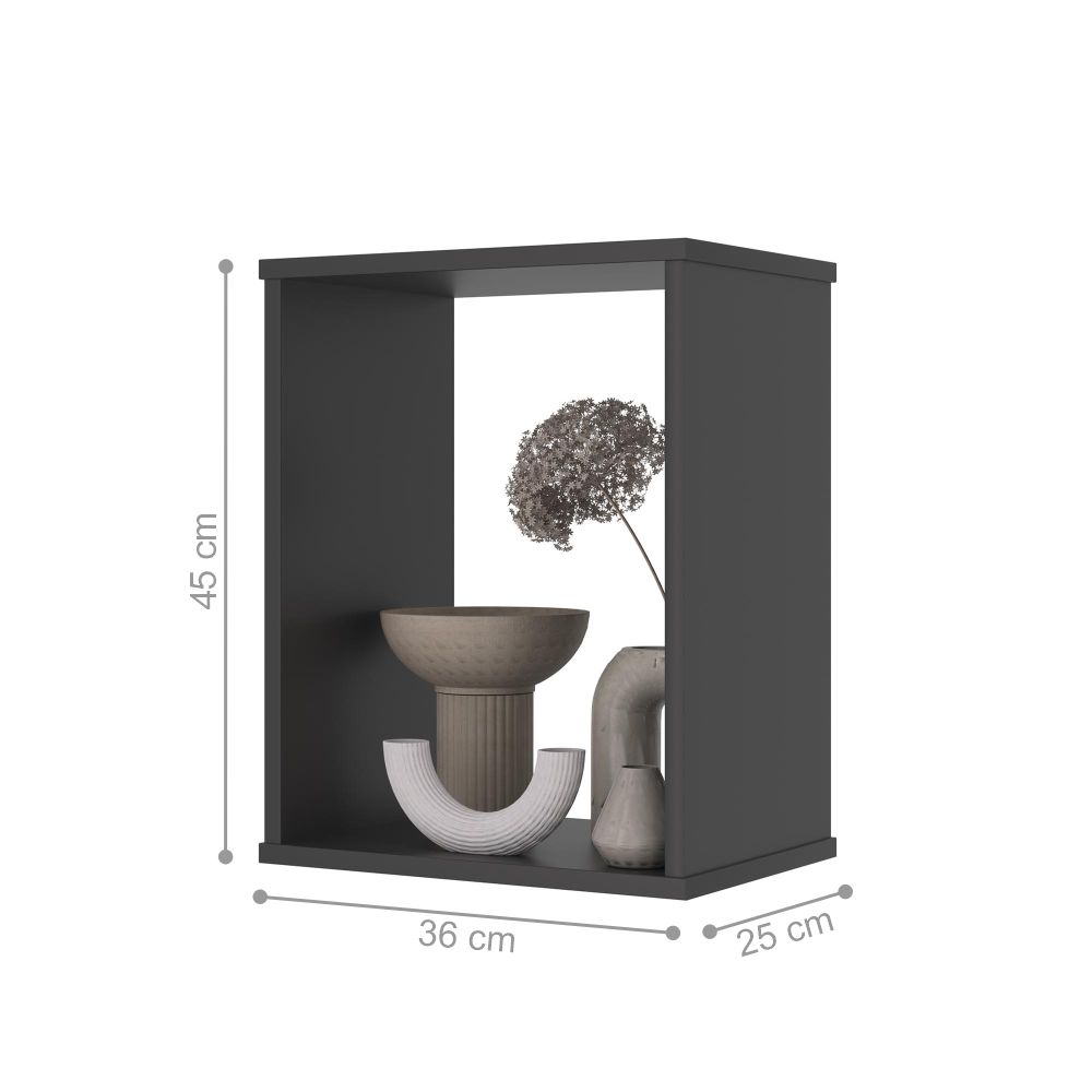 kit de 10 Nichos Romana Preto Onix