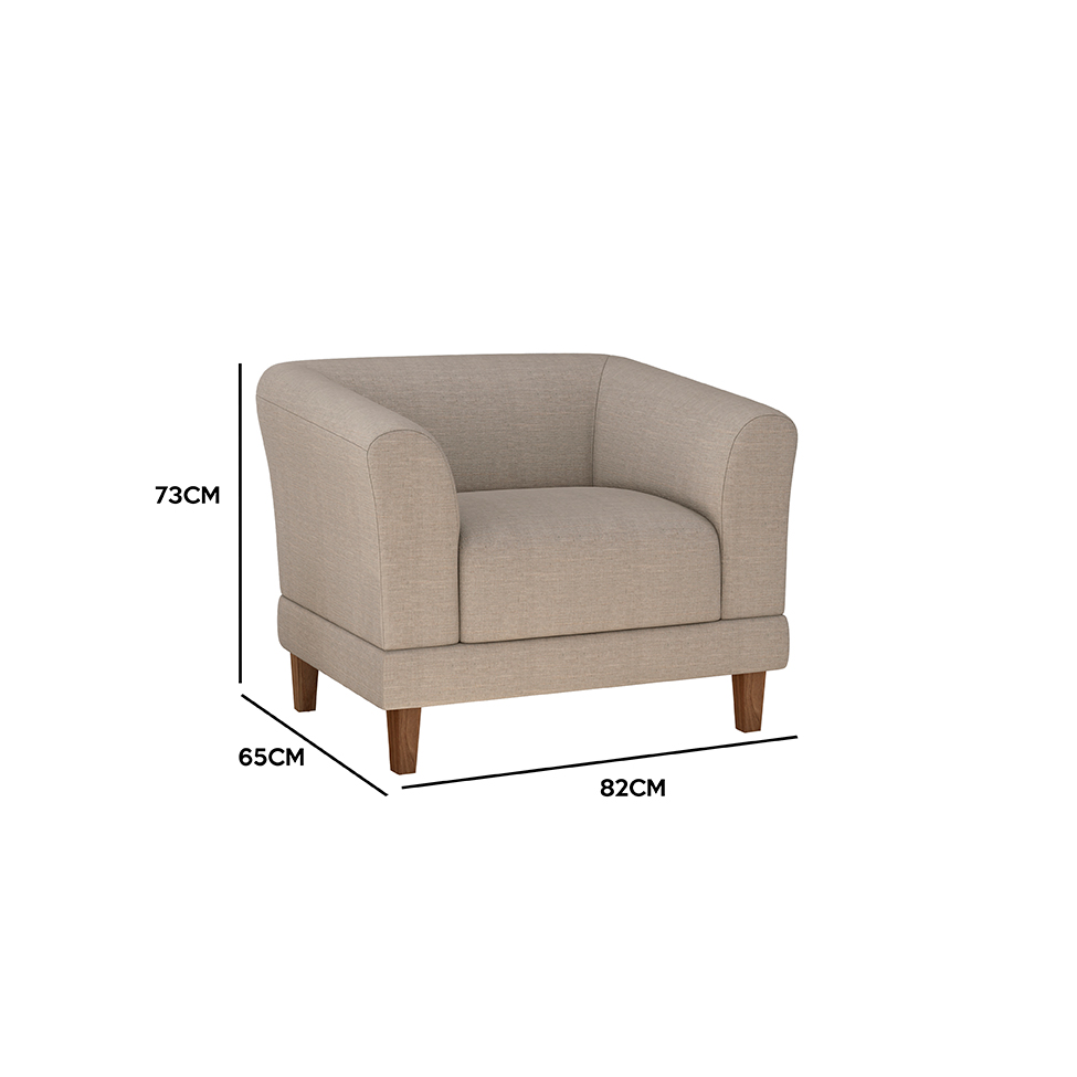 Poltrona Atlanta Cinza