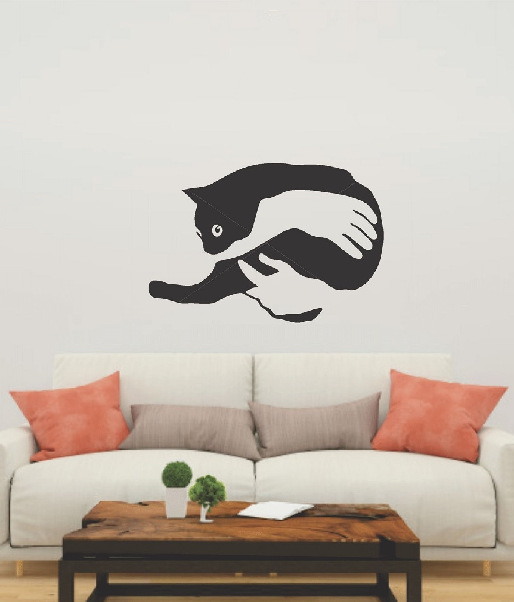 Decoração de Parede em Mdf - Gato