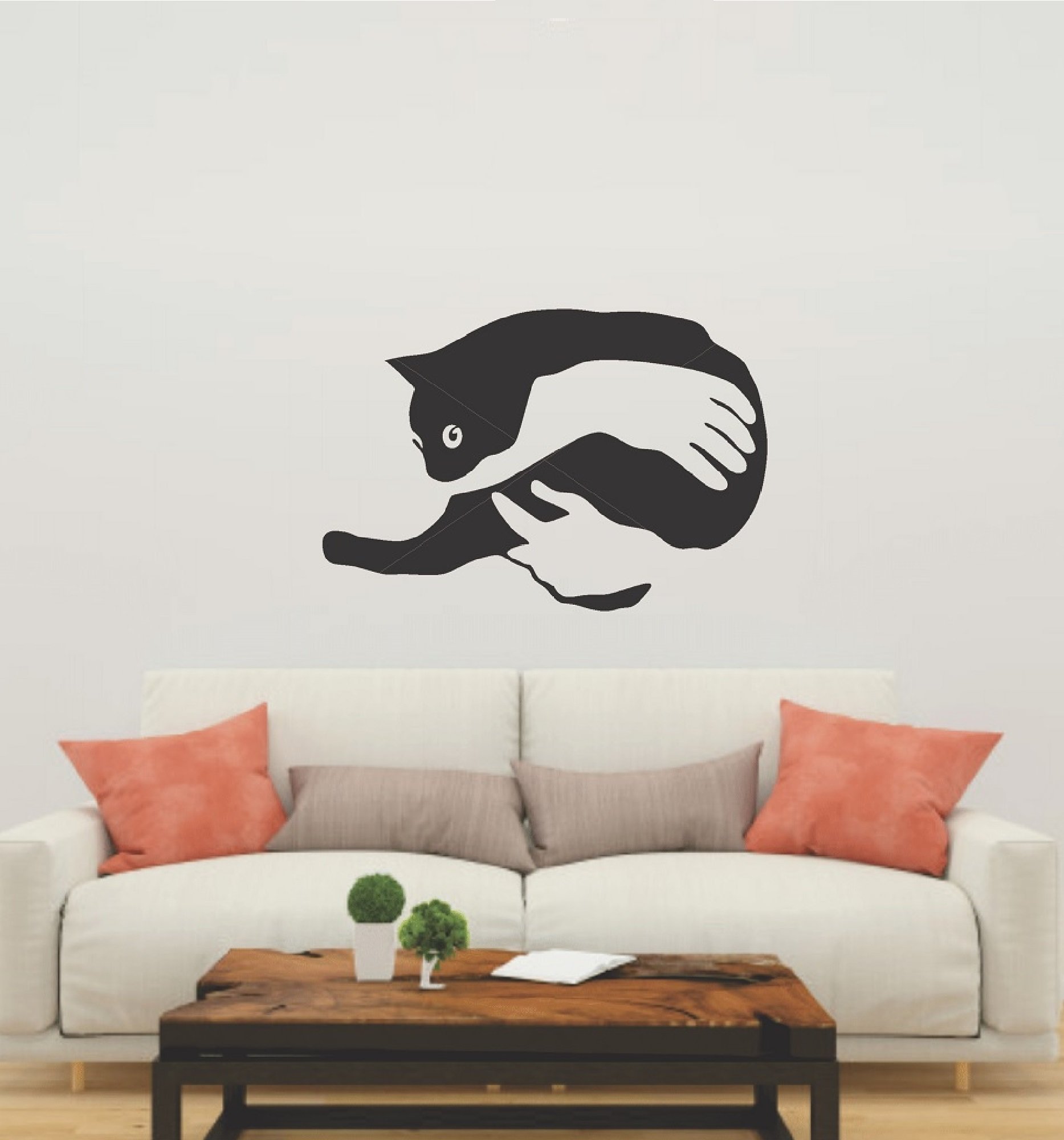 Decoração de Parede em Mdf - Gato