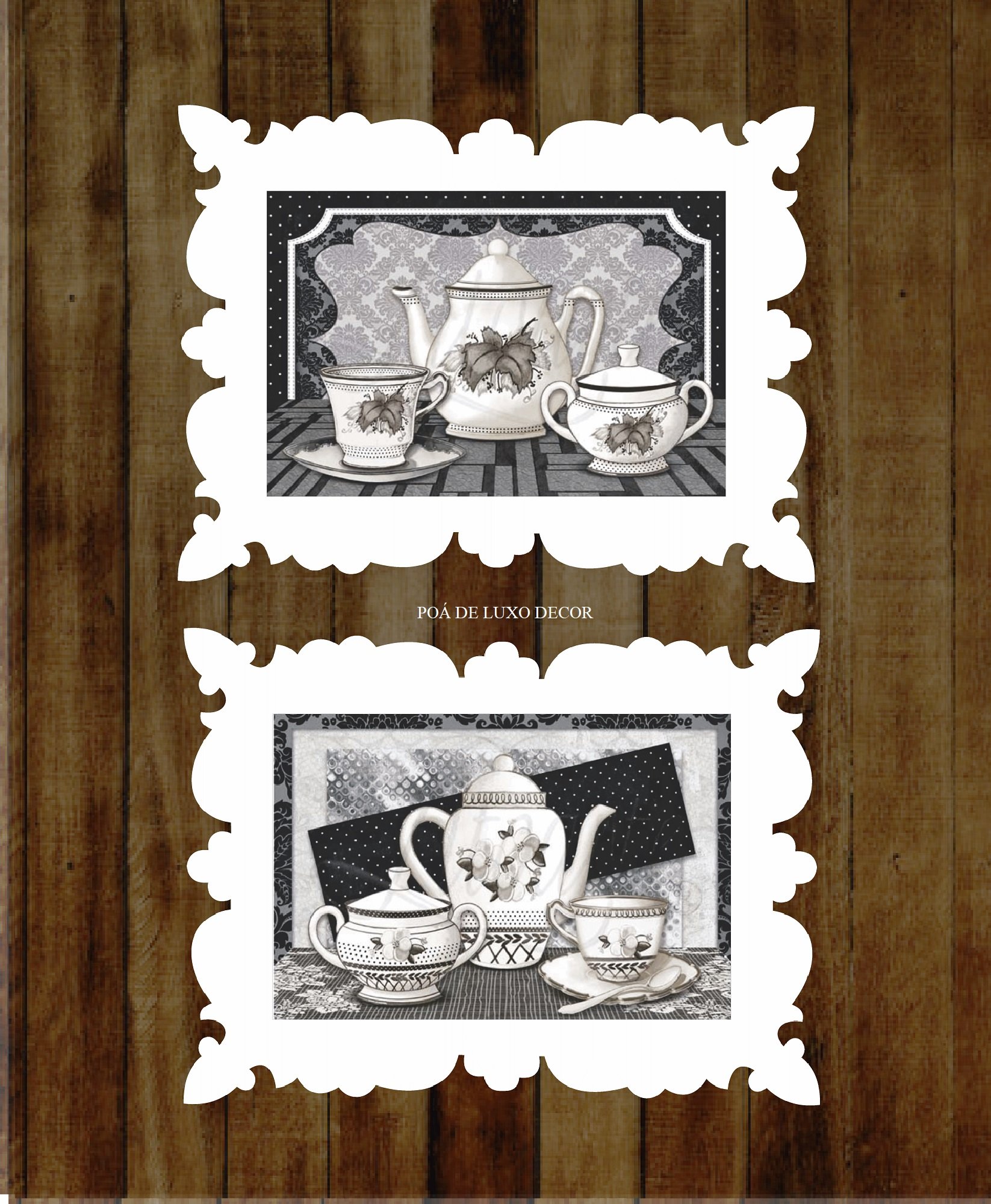 Quadros Decorativos Cozinha Branco