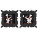 Quadros Decorativos Cozinha Gourmet Preto Par