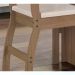 Conjunto 02 Cadeiras Estofadas Pes MDF Milano 40000 Carvalho Savana PLN