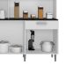 Kit de Cozinha Clara 12 Portas 1 Gaveta Branco
