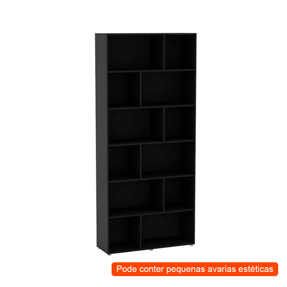 [OUTLET] Estante Xangai Preta