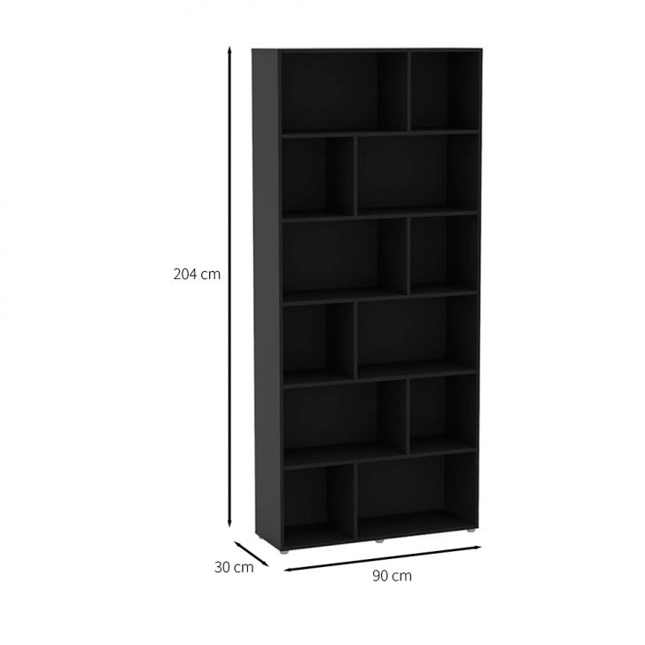 [OUTLET] Estante Xangai Preta