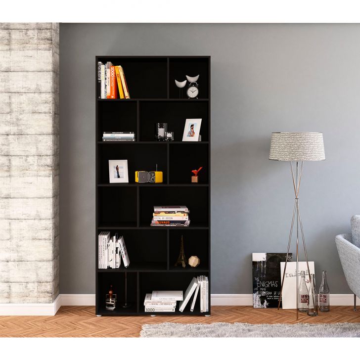 [OUTLET] Estante Xangai Preta