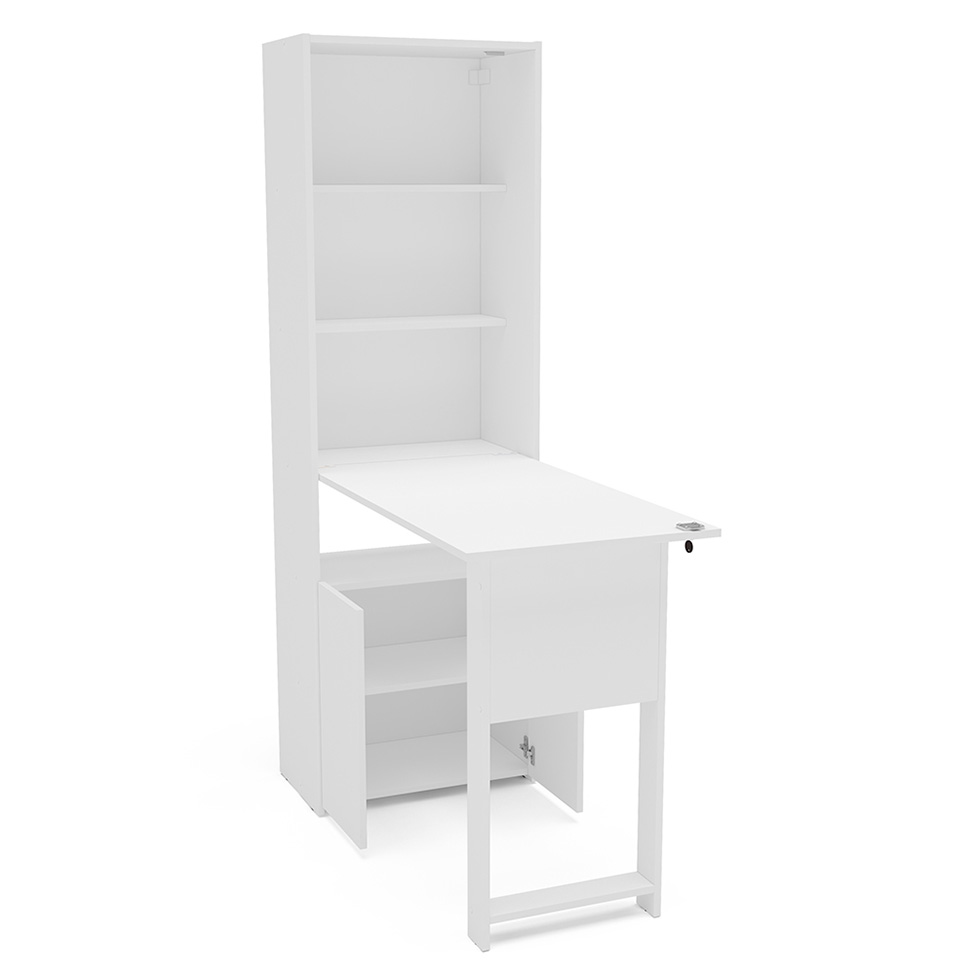 Armário Bancada Multiuso Herval 2 Portas Branco