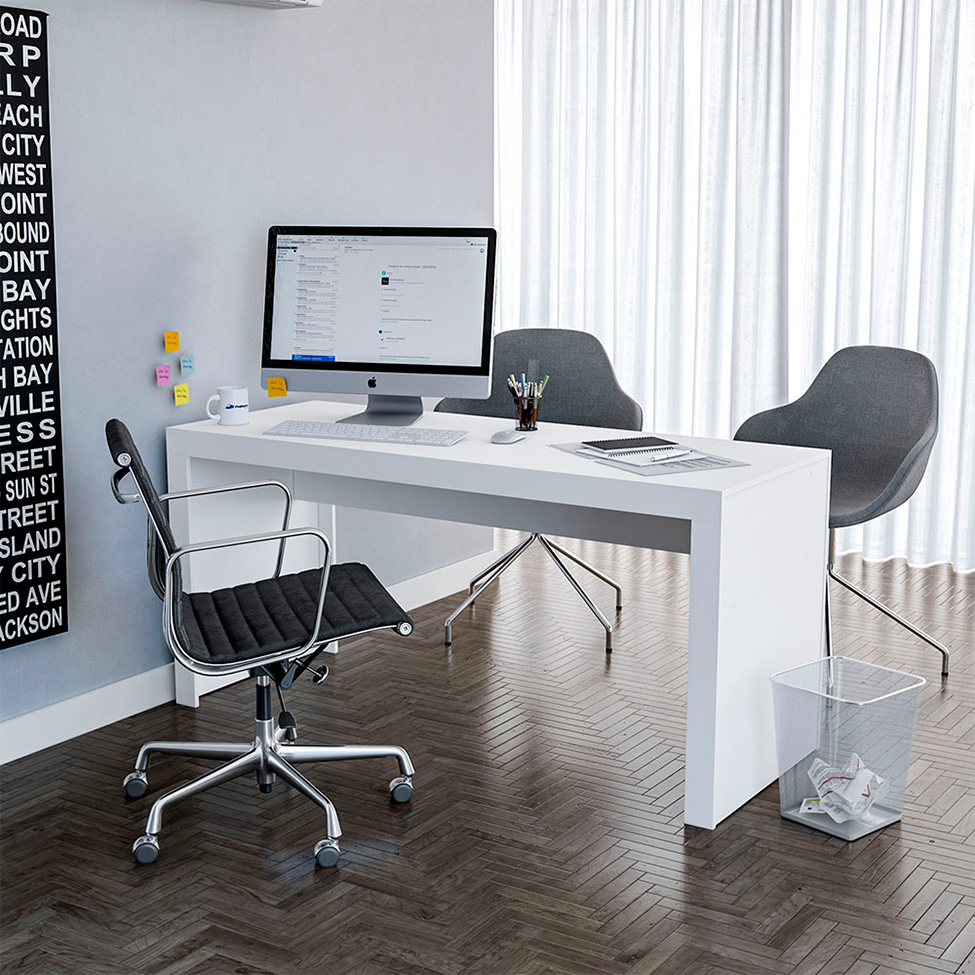Escrivaninha Office Branca