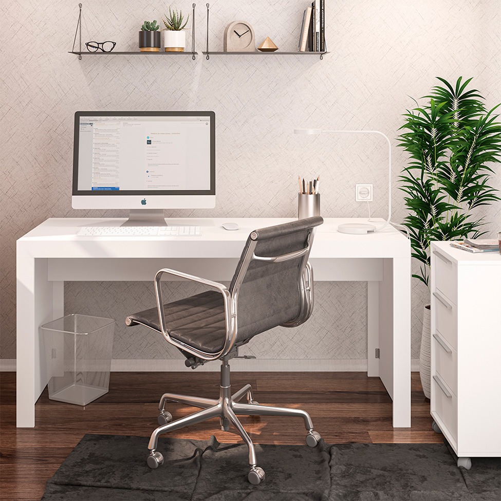 Escrivaninha Office Branca