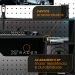 Mesa Gamer XT Racer Control Preta e Branca