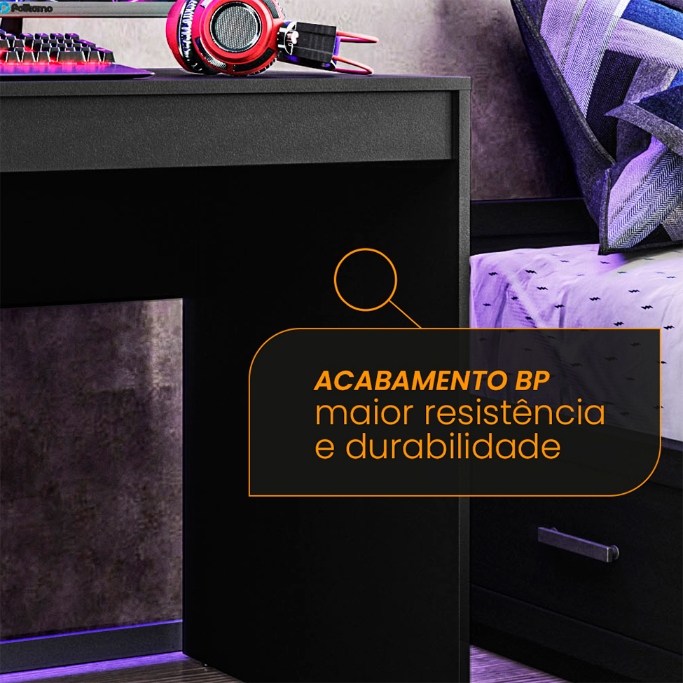 Mesa Gamer XT Racer Line Preta
