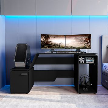 Mesa Gamer XT Racer Space One 1 PT Preta e Verde é ruim? Mesa Gamer XT Racer Space One 1 PT Preta e Verde é boa?