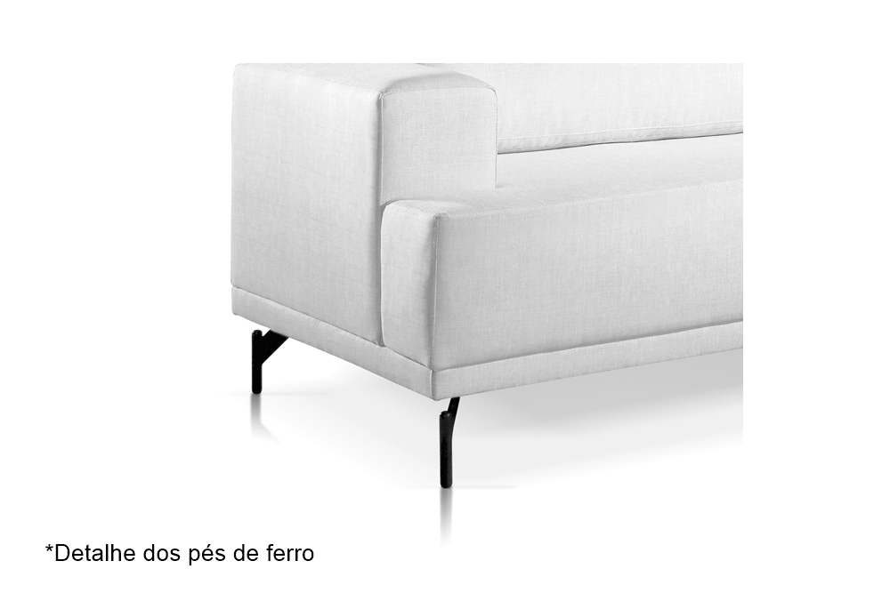 Sofá 2 e 3 lugares Linho Toronto 1,8m