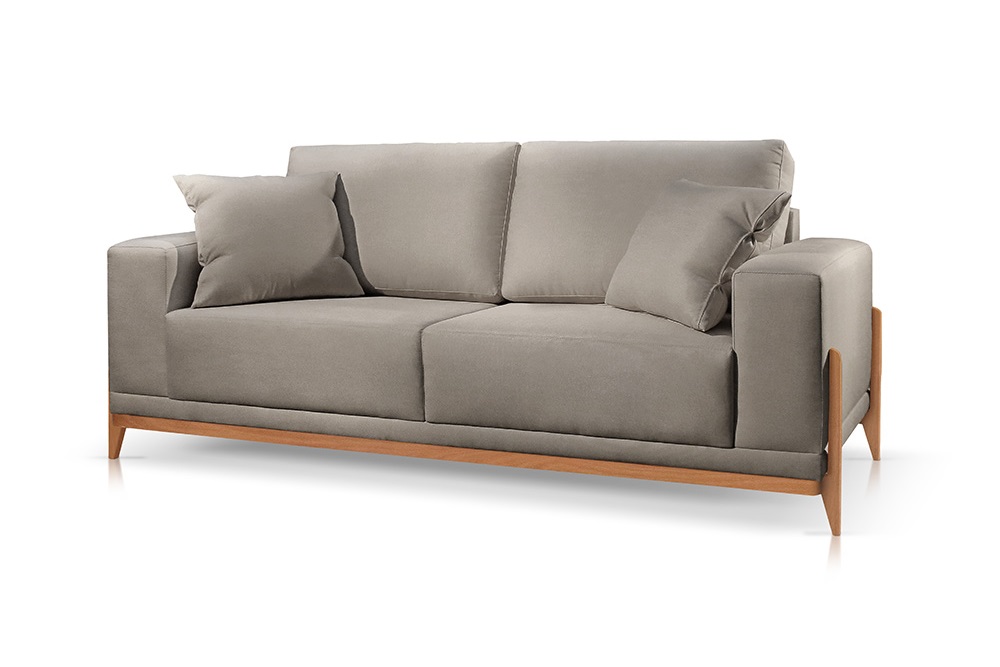 Sofá 3 Lugares Linho Bellagio 2,3m