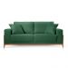 Sofá 3 Lugares Sala Estar Living Bellagio Suede Verde 2,10m