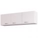 Armário Aéreo 3 Portas 120cm Branco - Poquema