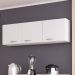 Armário Aéreo 3 Portas 120cm Branco - Poquema