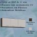 Armario Aereo 3 Portas 120 cm 843 Chocolate Off White POQQ