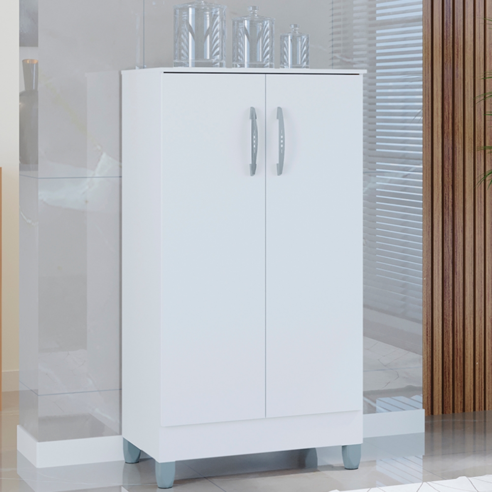 Balcao Multiuso 2 Portas 989 Branco POQQ
