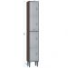 Paneleiro Simples 2 Portas 704 Chocolate Off White POQQ