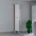 Paneleiro Simples 2 Portas 704 Chocolate Off White POQQ