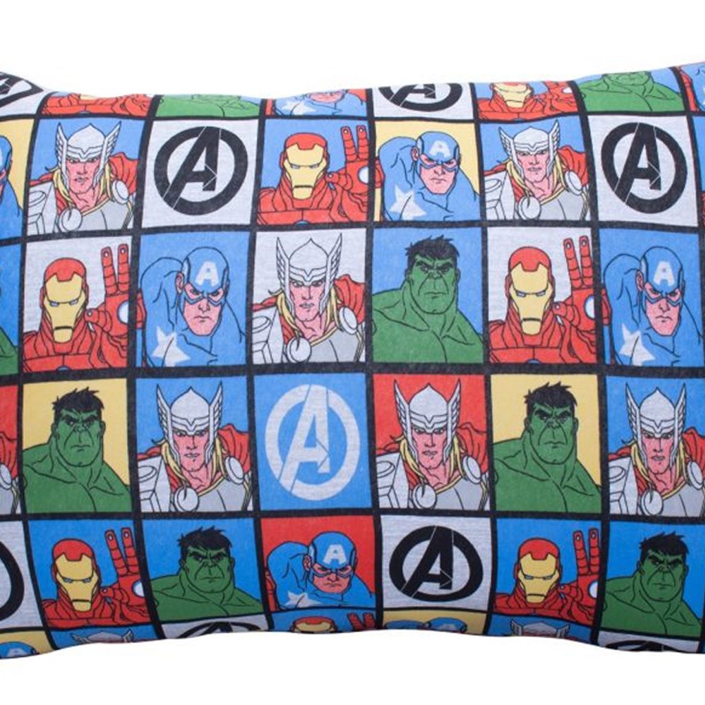Fronha Avulsa Disney 50x70cm Malha 100% Algodão Mescla Avengers