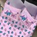 Jogo de Cama Casal 3 Pçs Stitch Disney 70% Algodão 30% Poliéster Stitch e Angel Love