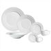 Aparelho de Jantar com 42 Peças Roma Branco