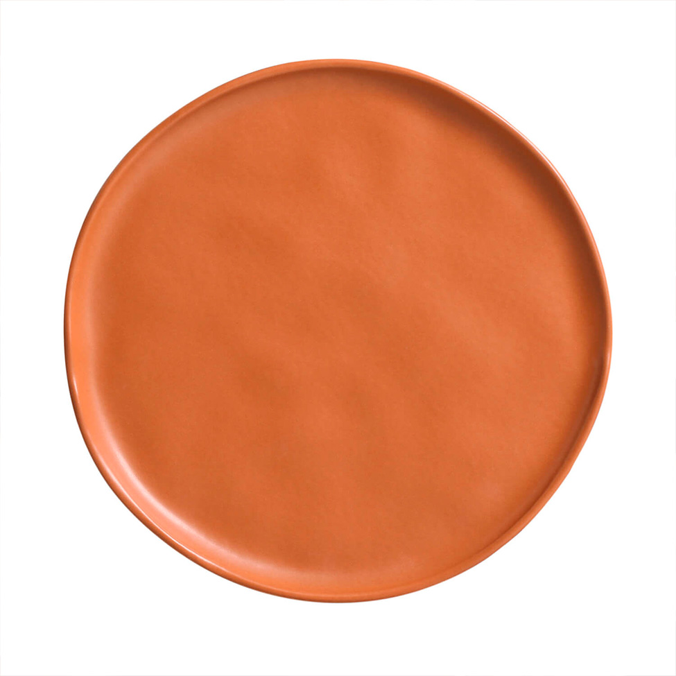 Prato de Sobremesa Terrakotta Laranja
