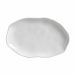Travessa Oval Rasa Média Bio New White