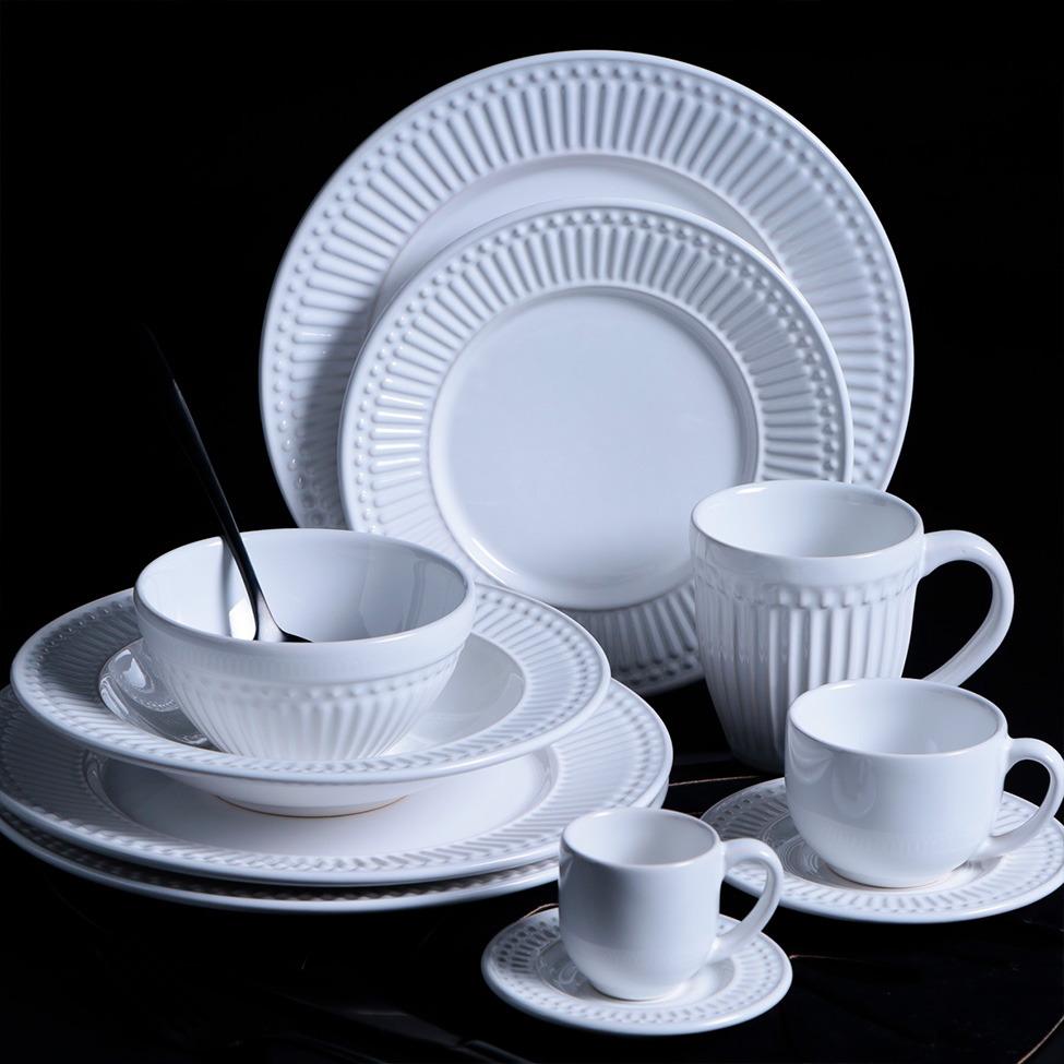 Xícara de Chá Roma Branca