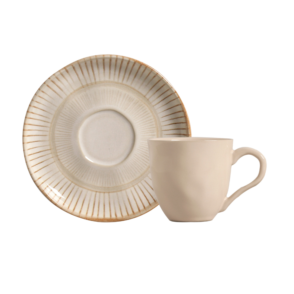 Xícara de Chá com Pires Bio Mirage