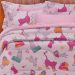 Edredom Casal Estampado Atlantix 200x220cm 100% Algodão Cats
