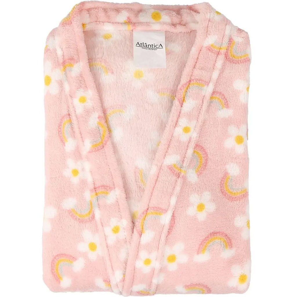 Kit Manta e Roupão Kids Infantil Microfibra 150x220cm
