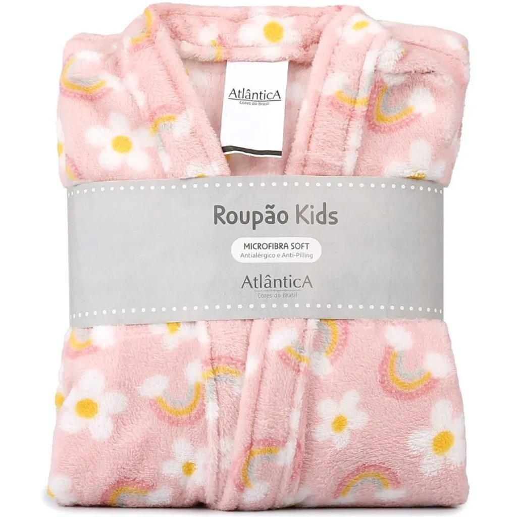 Kit Manta e Roupão Kids Infantil Microfibra 150x220cm