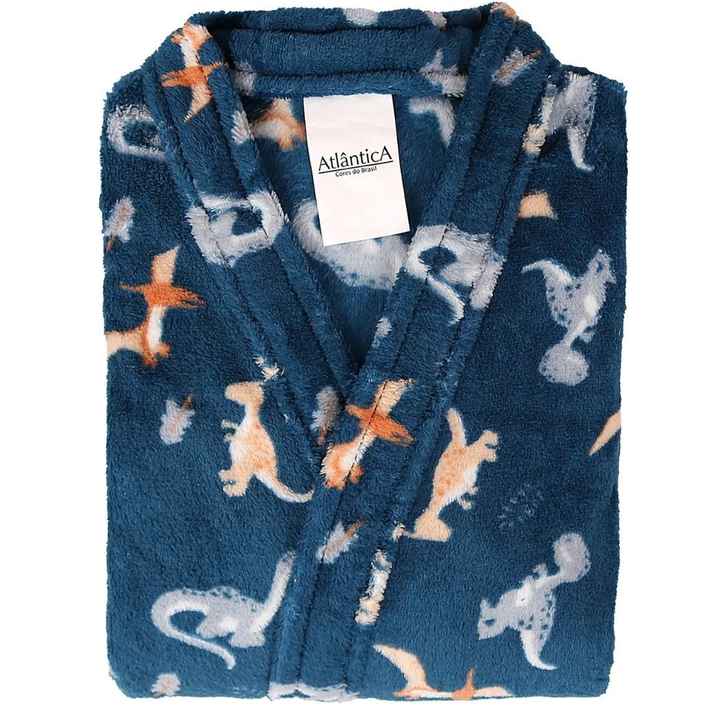 Roupão Microfibra Kids Infantil Antialérgico Porto Franco