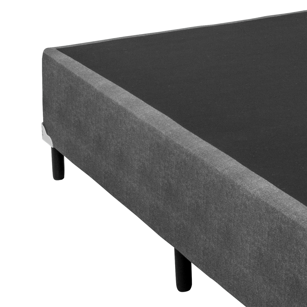 Base para Cama Box Casal Bellagio (28x138x188) Cinza