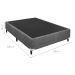 Base para Cama Box Casal Bellagio (28x138x188) Cinza