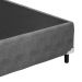Base para Cama Box Casal Bellagio (28x138x188) Cinza