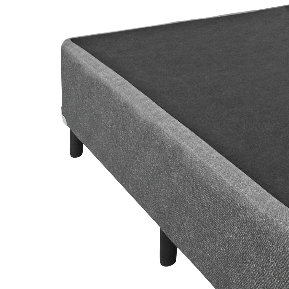 Base para Cama Box Casal Palermo (28x138x188) Cinza